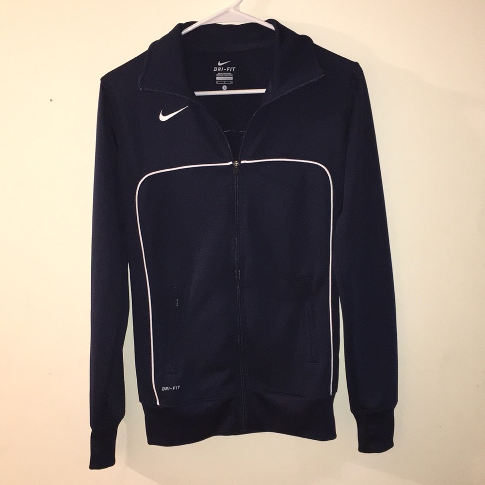 NWOT Nike Dri-Fit Size S Dark Blue Jacket